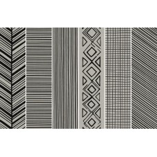 Декоративная плитка Ape Takenos Picasso Mix6 Taupe 14.6x59.3 см, толщина 9 мм