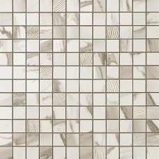 мозаика Atlas Concorde Russia Supernova Marble Calacatta Gold Mosaic 30.5x30.5 см, толщина 8.5 мм