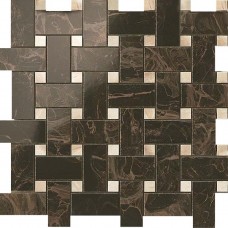 мозаика Atlas Concorde Russia Supernova Marble Frappuccino Dark Twist Mosaic 30.5x30.5 см, толщина 8.5 мм