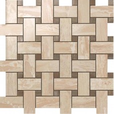 мозаика Atlas Concorde Russia Supernova Marble Woodstone Champagne Twist Mosaic 30.5x30.5 см, толщина 8.5 мм