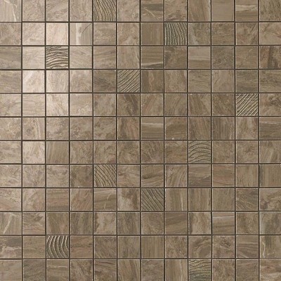 Atlas Concorde Russia Supernova Marble Woodstone Taupe Mosaic