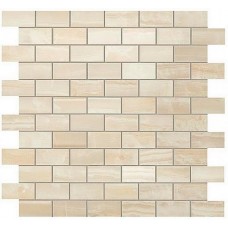 мозаика Atlas Concorde Russia Supernova Onyx Ivory Chiffon Brick Mosaic 30.5x30.5 см, толщина 8.5 мм