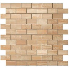 мозаика Atlas Concorde Russia Supernova Onyx Royal Gold Brick Mosaic 30.5x30.5 см, толщина 8.5 мм