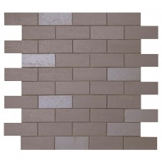 мозаика Atlas Concorde Arty Charcoal Minibrick 30.5x30.5 см, толщина 8 мм