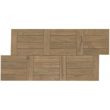 мозаика Atlas Concorde Axi Brown Chestnut Treccia 28x53 см, толщина 10 мм