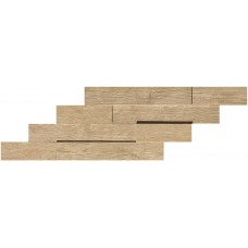 мозаика Atlas Concorde Axi Golden Oak Brick 3D 20x44 см, толщина 10 мм