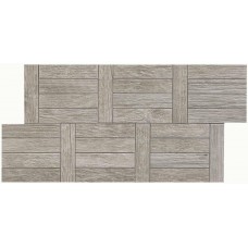 мозаика Atlas Concorde Axi Silver Fir Treccia 28x53 см, толщина 10 мм