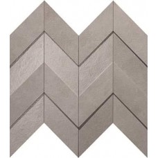 мозаика Atlas Concorde Dwell Gray Chevron 3D 30.8x35.1 см, толщина 10 мм