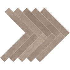 мозаика Atlas Concorde Dwell Greige Herringbone 36.2x41.2 см, толщина 10 мм