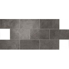 мозаика Atlas Concorde Dwell Smoke Brick Lappato 21.7x43.6 см, толщина 10 мм