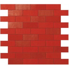 мозаика Atlas Concorde Ewall Red MiniBrick 30.5x30.5 см, толщина 8 мм