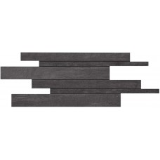 мозаика Atlas Concorde Mark Graphite Brick 30x60 см, толщина 10 мм