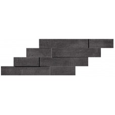 мозаика Atlas Concorde Mark Graphite Brick 3D 29x59 см, толщина 10 мм