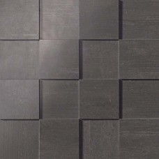 мозаика Atlas Concorde Mark Graphite Mosaico 3D lappato 30x30 см, толщина 10 мм