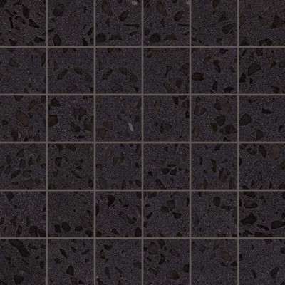 Atlas Concorde Marvel Gems Terrazzo Black Mosaico Lappato