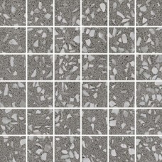 мозаика Atlas Concorde Marvel Gems Terrazzo Grey Mosaico Lappato 30x30 см, толщина 10 мм