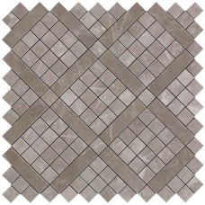 мозаика Atlas Concorde Marvel Pro Grey Fleury Diagonal Mosaic 30.5x30.5 см, толщина 8.5 мм