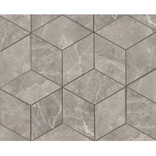 мозаика Atlas Concorde Marvel Pro Grey Fleury Mos. Esagono Lapp. 30x35 см, толщина 10 мм