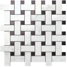 мозаика Atlas Concorde Marvel Stone Basketweave Cold Lapp. 30x30 см, толщина 10 мм
