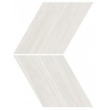 мозаика Atlas Concorde Marvel Stone Bianco Dolomite Chevron Lappato 22.5x22.9 см, толщина 10 мм