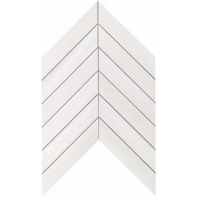 Atlas Concorde Marvel Stone Bianco Dolomite Chevron Wall