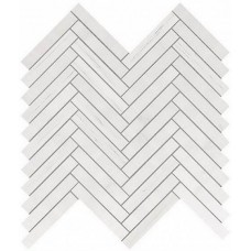 мозаика Atlas Concorde Marvel Stone Bianco Dolomite Herringbone Wall 30.5x30 см, толщина 8.5 мм