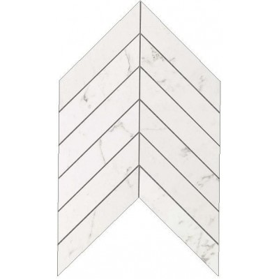Atlas Concorde Marvel Stone Carrara Pure Chevron Wall