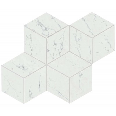 Atlas Concorde Marvel Stone Carrara Pure Mosaico Esag. Lapp.