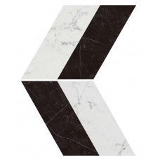 мозаика Atlas Concorde Marvel Stone Chevron Cold Lappato 22.5x22.9 см, толщина 10 мм