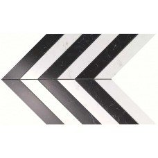 мозаика Atlas Concorde Marvel Stone Chevron Cold Wall 30.5x25 см, толщина 8.5 мм