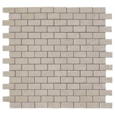 мозаика Atlas Concorde Marvel Stone Clauzetto White Mosaico Burattato 29.8x29.8 см, толщина 10 мм