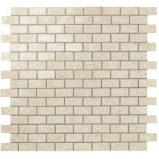 мозаика Atlas Concorde Marvel Stone Cream P. Mosaico Lapp. Burattato 29.8x29.8 см, толщина 10 мм