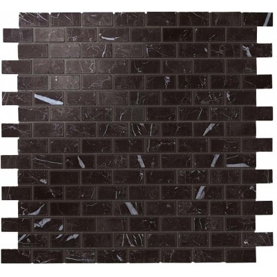 Atlas Concorde Marvel Stone Nero M. Mosaico Lapp. Burattato