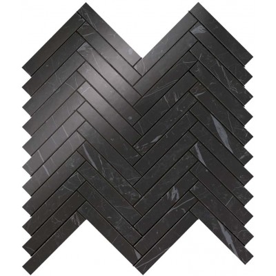 Atlas Concorde Marvel Stone Nero Marquina Herringbone Wall