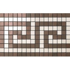мозаика Atlas Concorde Marvel Bronze Champagne Greca Mosaico 18.5x30 см, толщина 10 мм