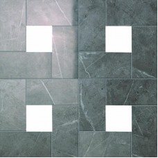Декоративная плитка Atlas Concorde Marvel Grey Cassettone Lappato 45x45 см, толщина 10 мм