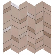 мозаика Atlas Concorde Mek Rose Mosaico Chevron Wall 30.5x30.5 см, толщина 8.5 мм