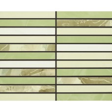 мозаика Del Conca Bellagio Mosaico Verde 20x25 см, толщина 10 мм