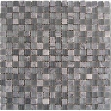 мозаика Dune Mosaico Grey-Glass 29.3x29.3 см, толщина 8 мм