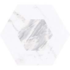 Декоративная плитка Equipe Bardiglio Hexagon Geo 17.5x20 см, толщина 10 мм