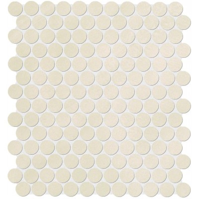 Fap Color Now Beige Round Mosaico