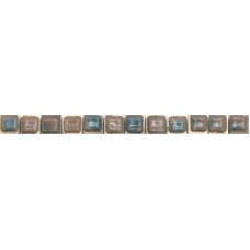 мозаика Fap Evoque Gioiello Listello Mosaico 2.5x30.5 см, толщина 8.5 мм