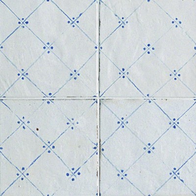 Fap Firenze Heritage Maiolica Bianca Deco Blu