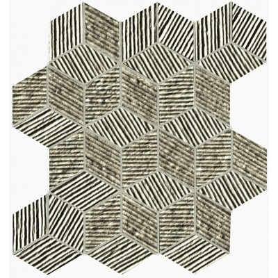 Fap Lumina Glam Taupe Cube Mosaico