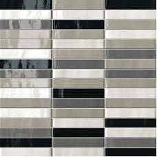 мозаика Fap Manhattan Tratti Grigi Mosaico 30x30 см, толщина 8.5 мм