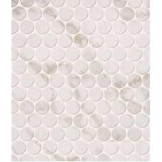 мозаика Fap Roma Calacatta Round Mosaico 29.5x32.8 см, толщина 10 мм