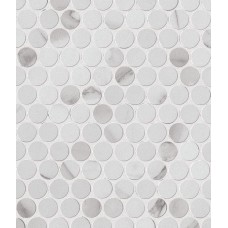 мозаика Fap Roma Statuario Round Mosaico 29.5x32.8 см, толщина 10 мм