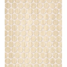 мозаика Fap Roma Travertino Round Mosaico 29.5x32.8 см, толщина 10 мм
