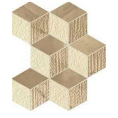 Impronta Beige Experience Rombo Bronzo Mosaico