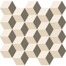 мозаика Italon Element Silk Mosaico Cube Warm 30.5x33 см, толщина 8.5 мм